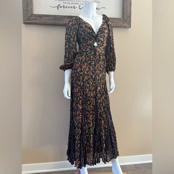 Angie Dresses & Skirts - NWT Angie Floral Black Maxi Dress size large